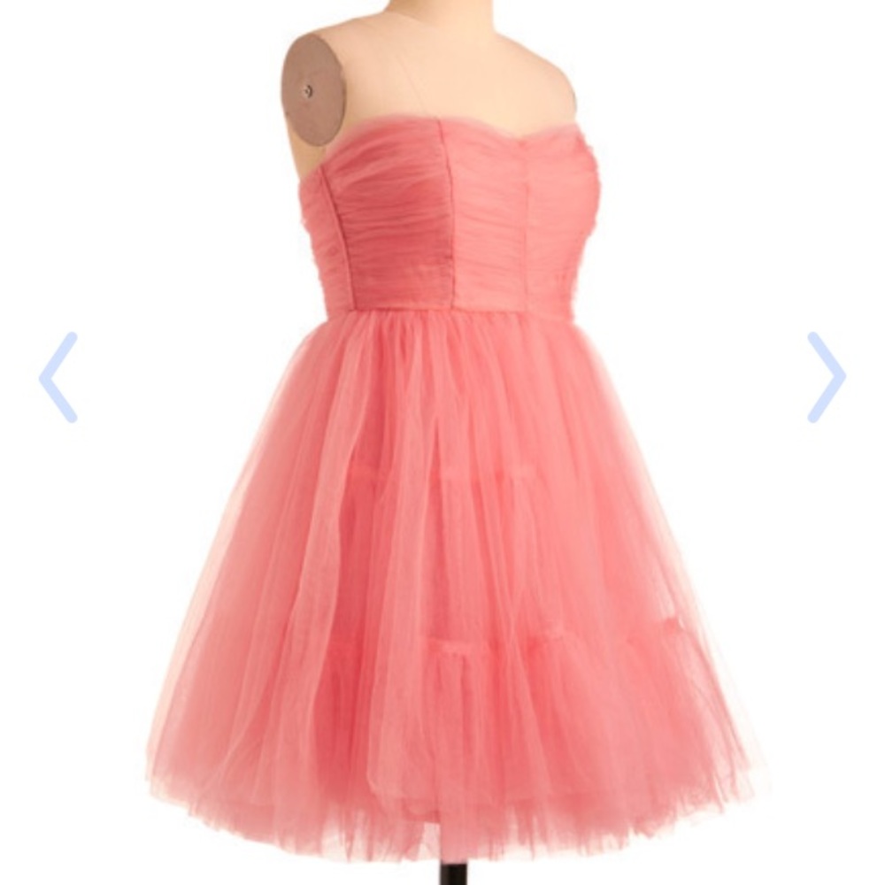 Pink Tull Frilly Party Dress